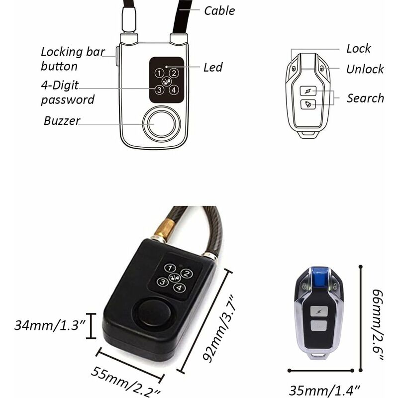 Allarme Bici Elettrica Allarme Antifurto Per Bici Elettrica E