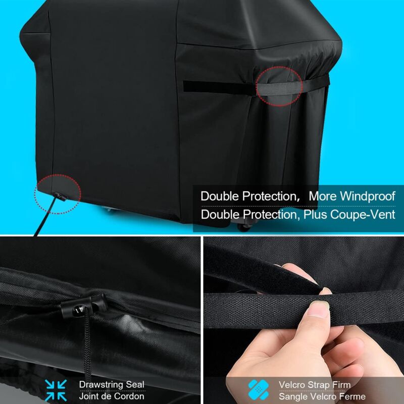 Copertura Barbecue, 210D Oxford Copertura Barbecue Da Esterno