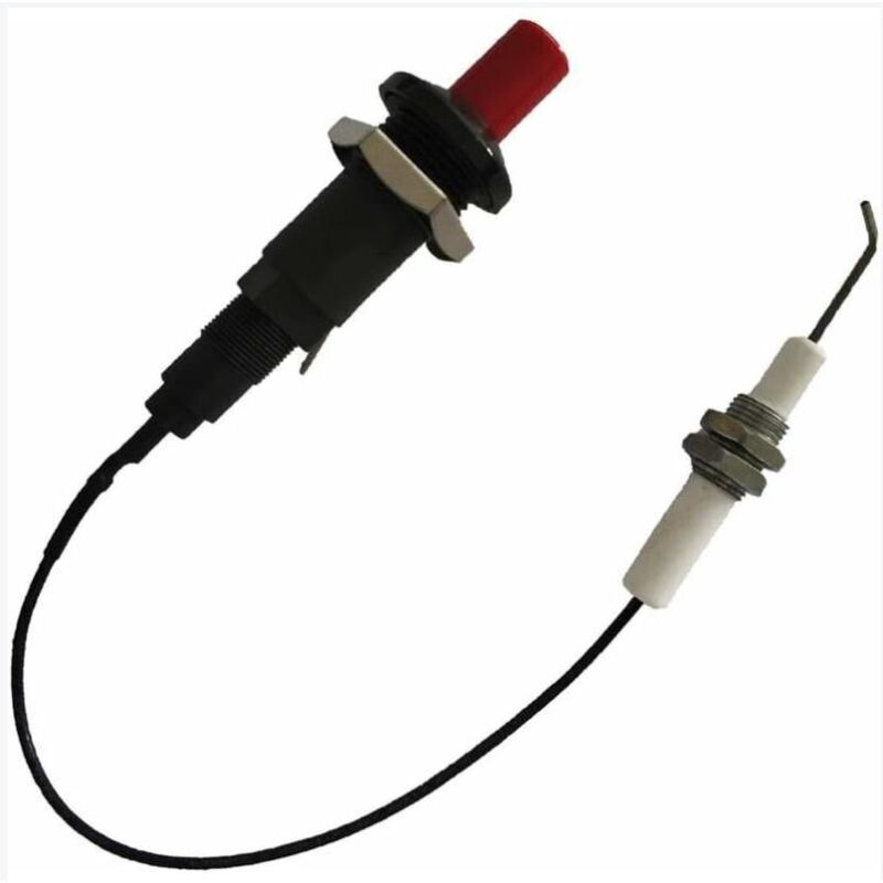 Kit Modulo Accensione Elettronica Per Barbecue A Gas - Sostituzione Pulsante E Candele, 2 Uscite Per Bruciatori