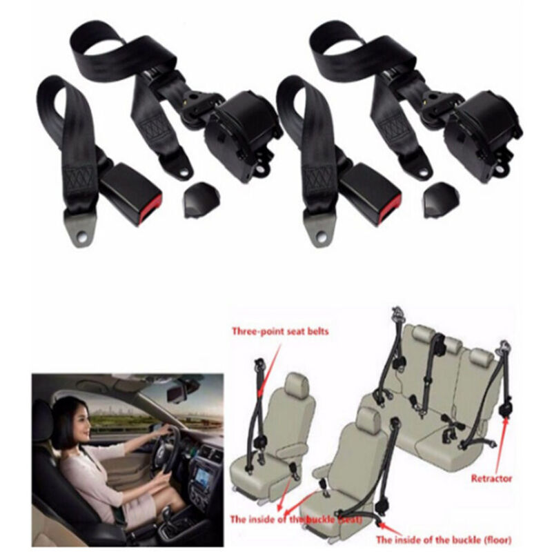 Cintura Di Sicurezza Universale A 3 Punti, Regolabile, 3,6 M - Foto 3