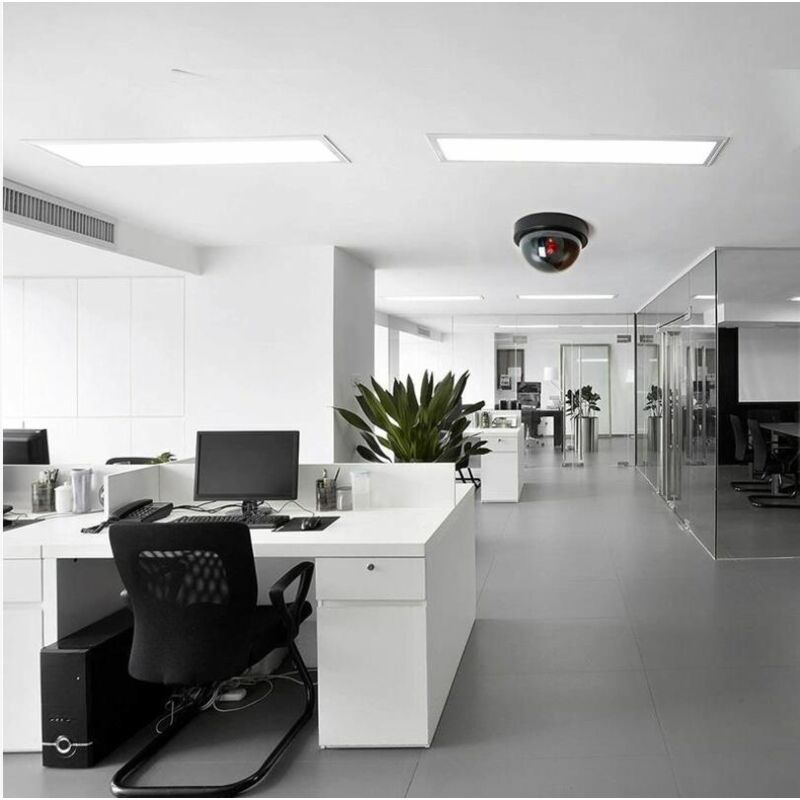 Confezione Da 4 Telecamere Di Simulazione Dome CCTV Con Luce LED - Foto 8