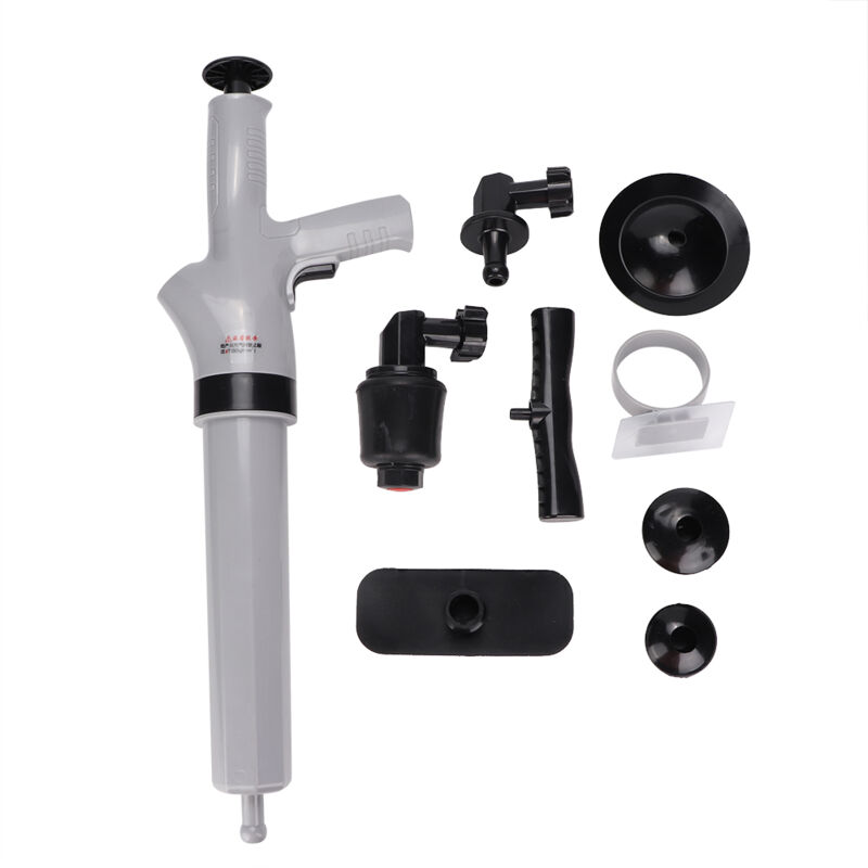 Sturalavandini Manuale Ad Aria Compressa - 4 Ventose Per WC, Lavandino, Doccia - Foto 9