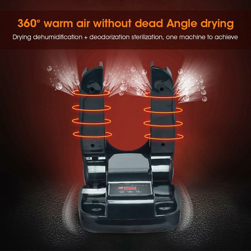 Asciugascarpe Elettrico Pieghevole - Timer Intelligente, Asciugatura Rapida - Foto 2