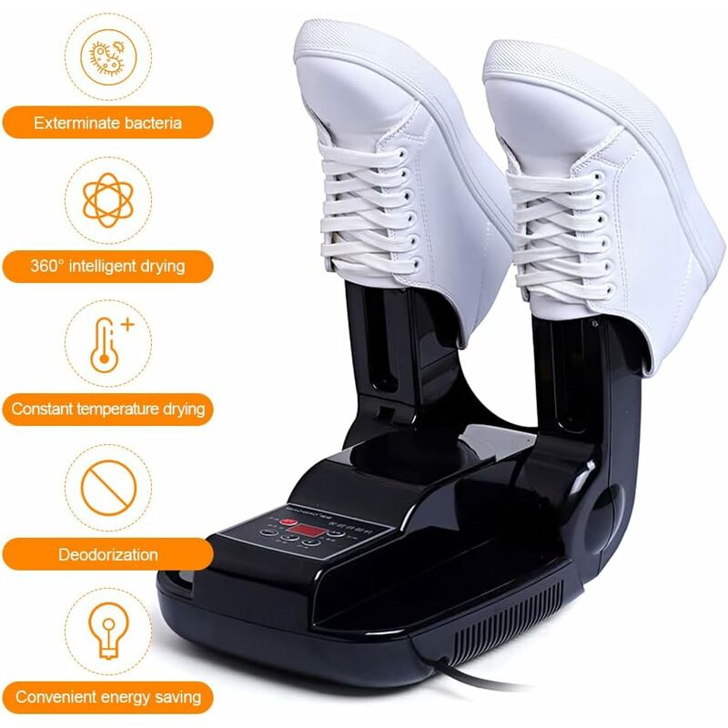 Asciugascarpe Elettrico Pieghevole - Timer Intelligente, Asciugatura Rapida - Foto 10