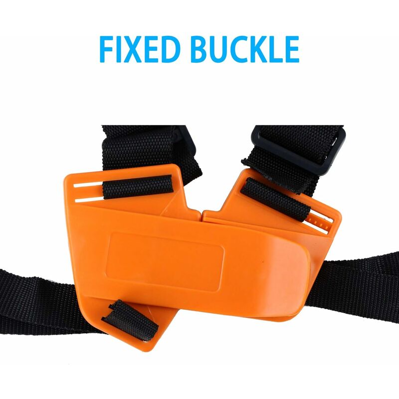 Tracolla Doppia Per Decespugliatore Universale - Cintura Regolabile Professionale Per Trimmer E Falciatrice