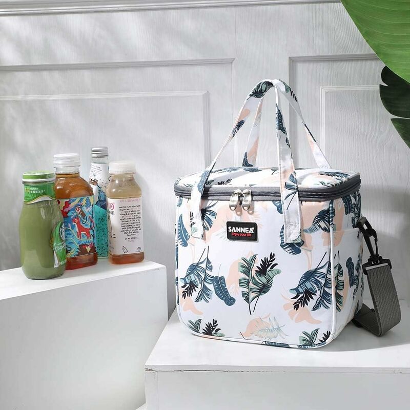 Borsa Termica Porta Pranzo Per Bambini E Adulti - Con Cinghia Regolabile E Design Sorridente - Foto 4