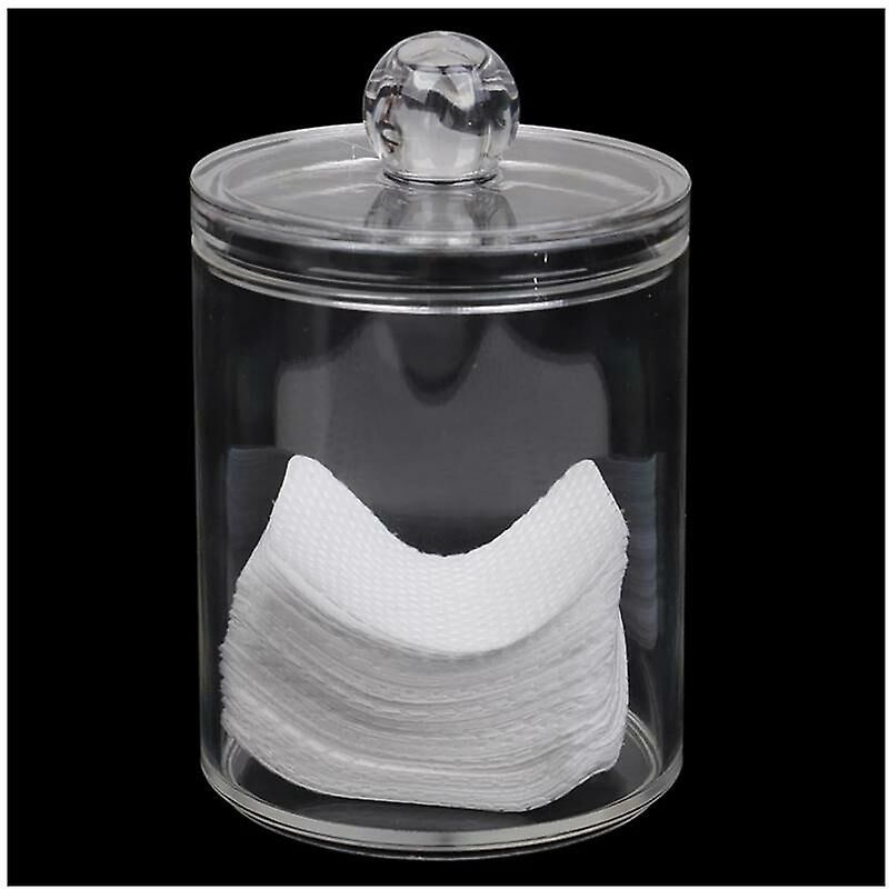 Set Porta Cotton Fioc In Vetro Con Coperchi In Sughero - 4 Contenitori, Per Bagno E Trucco - Foto 8