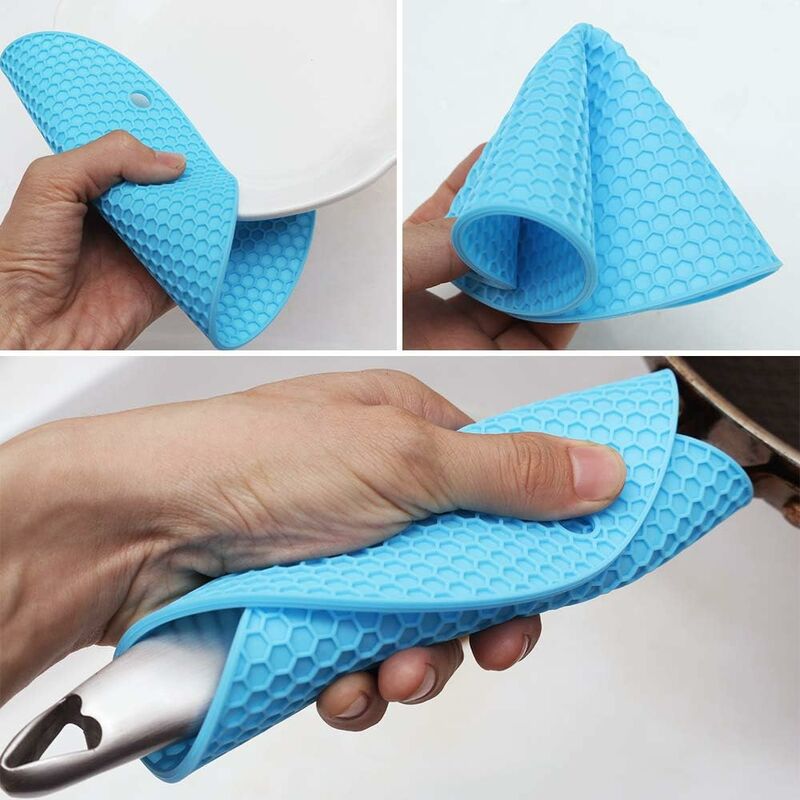 Sottopentola Multifunzionale Sottopentola In Silicone Pieghevole - Antiscivolo, Resistente Al Calore, Design A Croce Protezione Mobili Calore