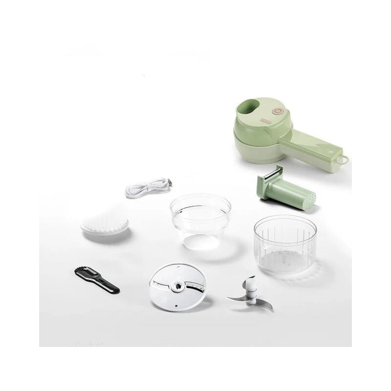 Tritaverdure Elettrico, Tritatutto, Taglia Verdure, Trita Aglio e Carne,  Pelapatate, Accessori Cucina, Gadget