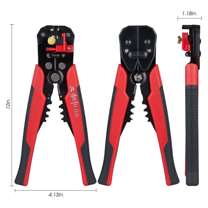 Pinza Professionale A Crimpare Solo Struttura CP-371