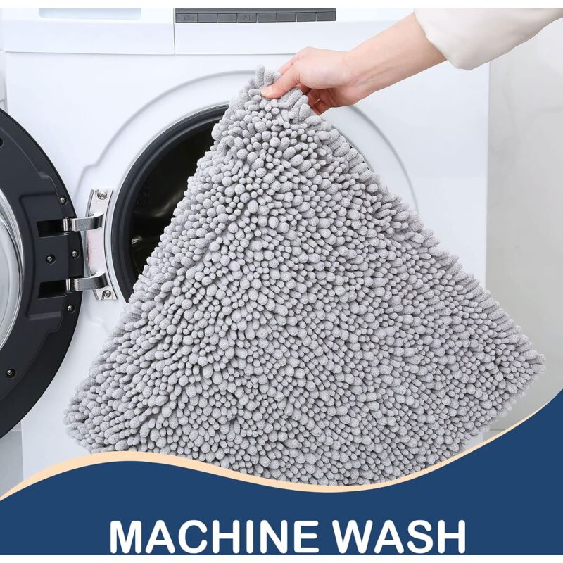 Tappetini Da Bagno SUBRTEX In Ciniglia, Morbidi E Morbidi, In Peluche Per La Doccia Assorbenti Ad Asciugatura Rapida Lavabili In Lavatrice G~p115496524