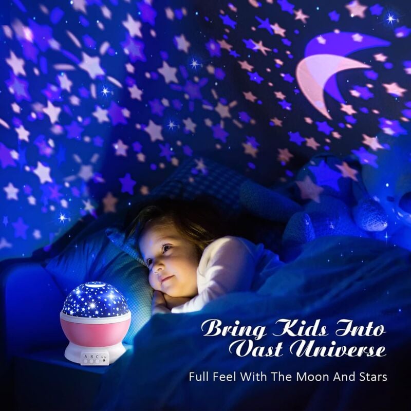 Lampada Cameretta Bambini Lampada Da Soffitto LED Universe Star