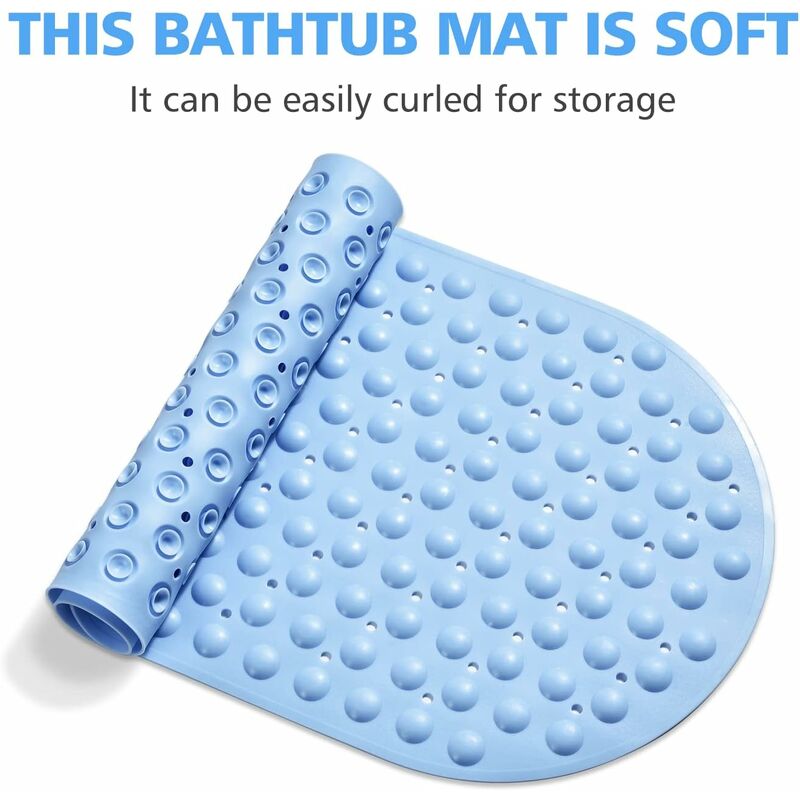 Tappetino Da Bagno Antiscivolo Moocuca - 100x40cm, PVC Per Bambini, Design Balena - Foto 11