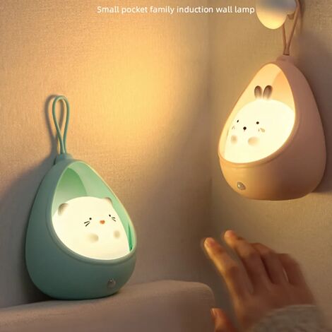 Lampada Little Lights Gatto Bianco LED