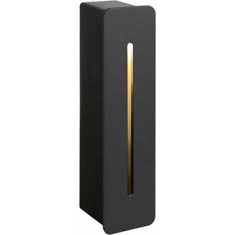 Lampione Da Esterno Rotondo In Alluminio Nero – IP54 Impermeabile, Antiruggine, Per Giardino E Cancello, Attacco E27, 60W
