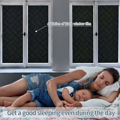 Pellicola Per Vetri Privacy 200x44.5 Cm - Anti-UV, Autoadesiva, Per Casa E Ufficio - Foto 3