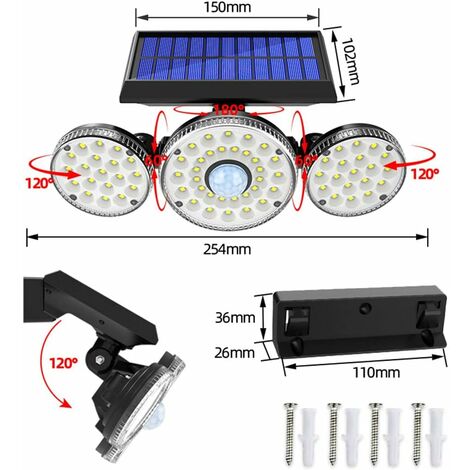 Faretto Solare Con Sensore Di Movimento - Foto 7