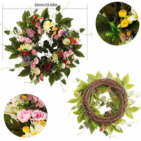 Ghirlanda Di Natale Per La Porta D'ingresso, Decorazione Per Ghirlanda Esterna Finestra 11 8 Pollici Piccolo Cartello Arancione Appeso Con Palline 93596672