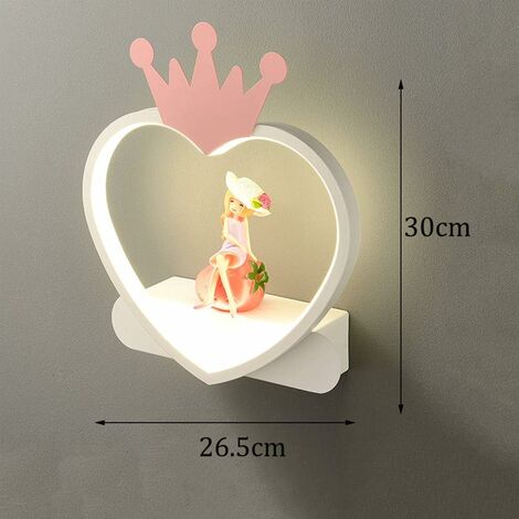 Decorazione Murale FIOBEE Per Camera Da Letto Con Luci LED - Motivazionale Con Farfalla, 8 Modalità, Telecomando - Per Ragazze E Bambini