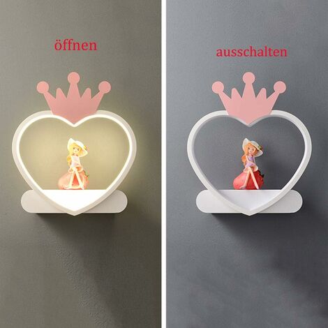 Decorazione Murale FIOBEE Per Camera Da Letto Con Luci LED - Motivazionale Con Farfalla, 8 Modalità, Telecomando - Per Ragazze E Bambini