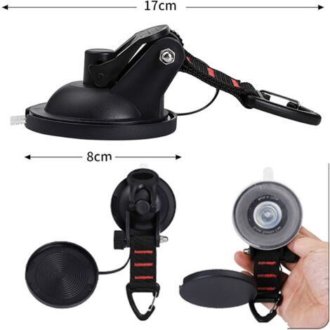 4 Ventose Con Ganci Per Campeggio - Gancio A Ventosa Per Auto, Tende E Bagagli - Con Ganci A S E Panno - Foto 9