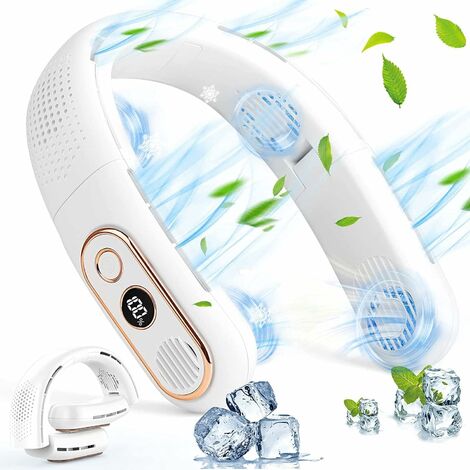 Ventilatore Da Collo Sospeso Ventilatore Portatile Pieghevole Senza Lama Ventilatori Ricaricabili USB Ventilatore Aria Condizionata A 360 Gradi Sport Da 13,67 € | DHgate