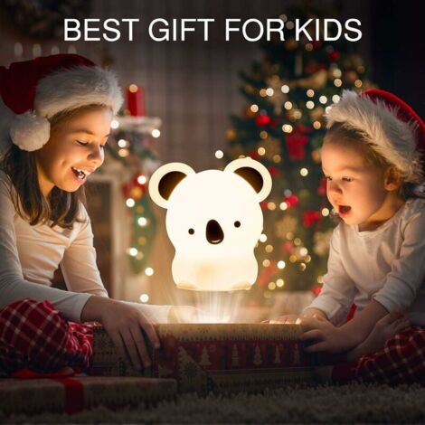 Luce Notturna per Bambini, Luce Notturna per Bambini, Luce Notturna a LED  Ricaricabile con Spina Elettrica, Lampada da Comodino Touch, Luce Notturna  Portatile Koala Ragazza Ragazzo Adulto, Lampada USB