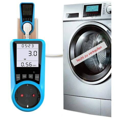 MOES Contatore D'Acqua Digitale Da Giardino – Timer Con Display LCD, 4 Modalità, Attacco In Ottone, IPX6 - 5