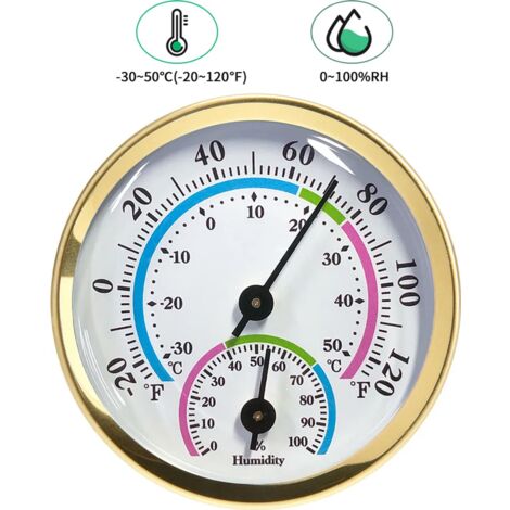 Igrometro Digitale Portatile – Misuratore Di Umidità E Temperatura Per Cantine, Armadi Vino E Strumenti