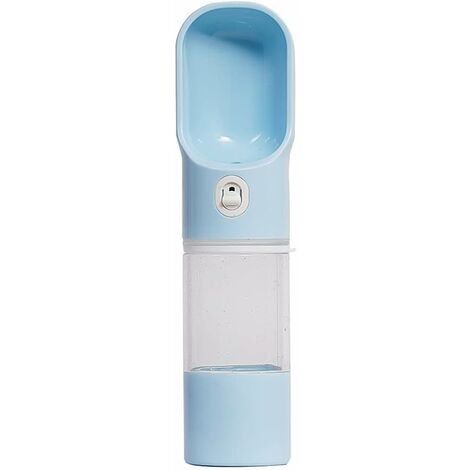 Borraccia Portatile Per Cani, Da Viaggio, A Prova Di Perdite, Per Cani, Gatti, Animali Domestici All'aperto (blu, 350 Ml
