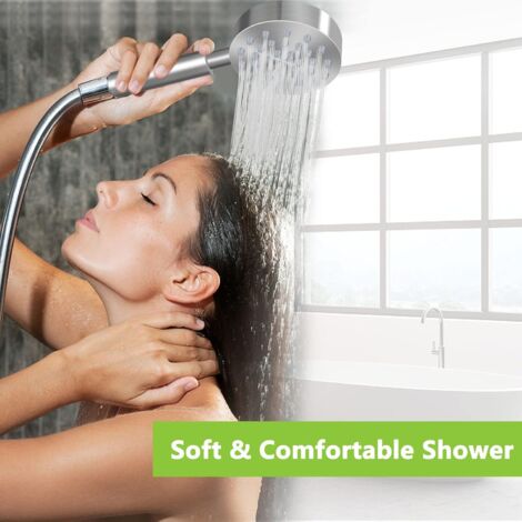 OMNIRES Y - Set Doccia Con Miscelatore Ad Incasso E Soffione, Con Corpo Diametro 25 Cm Nichel Spazzolato Sysy36ni - Foto 6