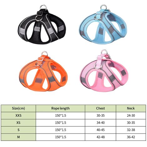 2 Pettorine Regolabili Per Gatti Con Guinzaglio - Morbide, Anti-Strappo E Leggere - Foto 8