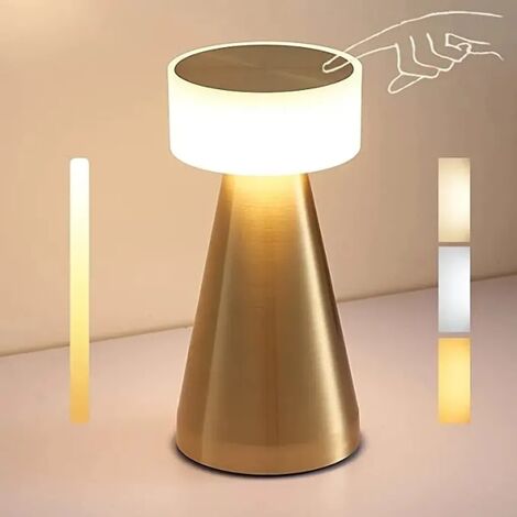 Lampada da scrivania per bambini - Lampada da comodino con portapenne - Lampada da lettura a LED ricaricabile e dimmerabile per bambini, rosa | Leroy Merlin