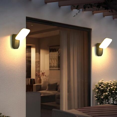 Applique da parete, applique LED in alluminio, luce decorativa per