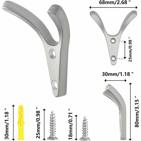 Confezione Da 12 Ganci Per Garage Per Impieghi Gravosi,Ganci Per Garage - Foto 12