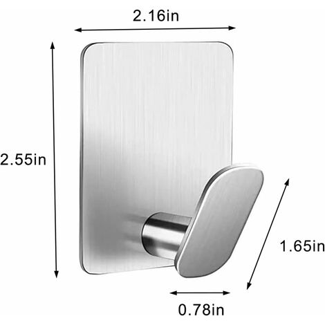 12 Ganci Adesivi Per Mensole Doccia - Trasparenti, Impermeabili, Per Piastrelle E Vetro | Facili Da Installare, Senza Fori - Foto 8