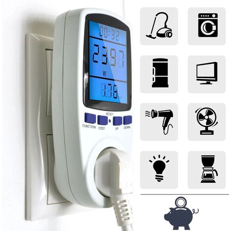 RAINPOINT Contatore dell'acqua, pratico timer da giardino, 4 modalità