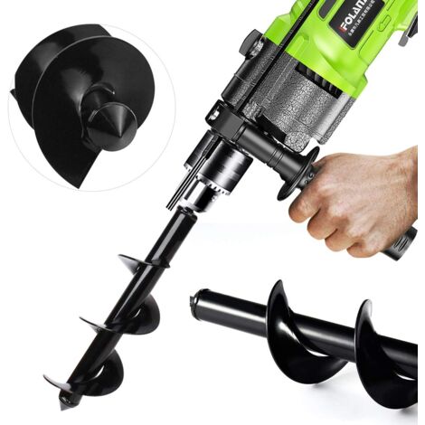 Trapano A Coclea Auger Drill Per Piantare, Misura 8x30 Cm, Per Bulbi E Fiori In Giardino - Foto 2