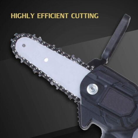 MINI MOTOSEGA PORTATILE A BATTERIA SEGA RAMI 2 BATTERIE 48V ELETTROSEGA VALIGIA - Foto 5