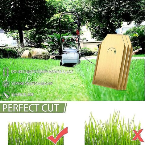 45 Lame Titanio Per Tosaerba Robot Husqvarna/Gardena - Ricambio Con Viti, Spessore 0.75 Mm - Foto 13