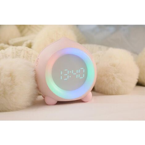 Sveglia Con Luce Di Giorno Foryond - Bluetooth, 25 Suoni, Proiezione, 16 Luminosità, Arancione - Foto 9