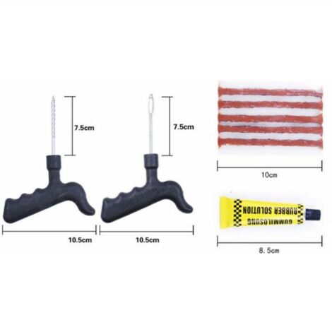 QUNNIE Kit Di Riparazione Pneumatici 22Pcs, Strumenti Di Riparazione Di Pneumati 313040122152