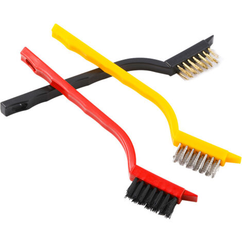 Spazzola Per Camoscio Con Manico - Pulizia Scarpe In Pelle Scamosciata - Foto 7