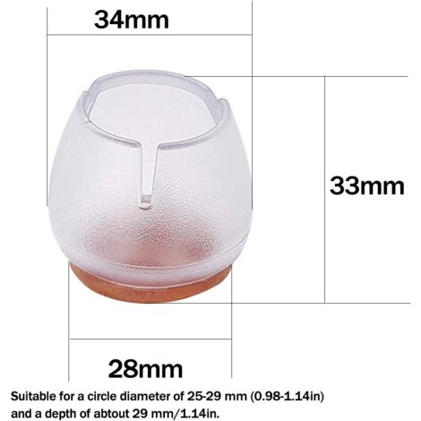 WoodRiver Protezioni scalpello in silicone, 10 pezzi