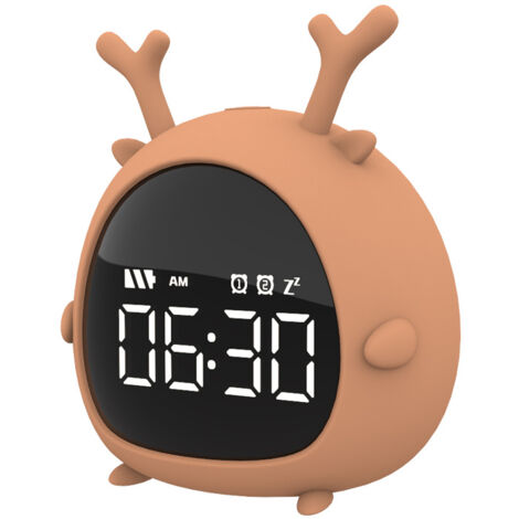 LUPATDY Sveglia Analogica Silenziosa Per Bambini Con Luce Notturna - Senza Ticchettio, Funziona A Batteria