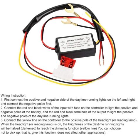 Fanale Anteriore Per Moto JFG RACING – Compatibile XR150L, Impermeabile, Rosso, Luce Diurna LED - 4