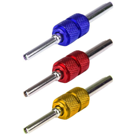 Set Di 2 Estrattori Per Nucleo Valvola Pneumatico TYREE - Per Valvole Schrader Auto, Moto, Camion