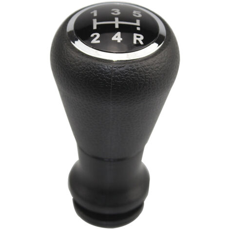 Pomello Del Cambio Wakects In ABS Per Auto – Sostitutivo Per Mazda 2005-2011 (5 Marce), Colore Nero, Design Ergonomico - 2