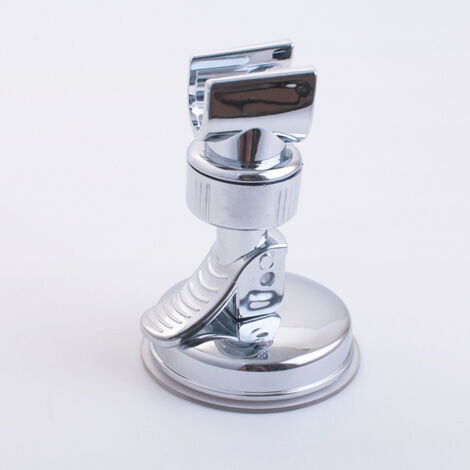 Supporto Per Soffione Doccia Girevole A 360° Con Ventosa, Senza Foratura. Rimovibile E Riutilizzabile, Con Gancio Per Asciugamani. Ideale Per Superfici Lisce.