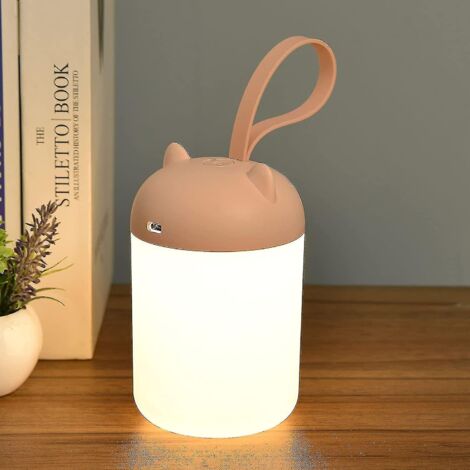 Luce Notturna Bambini Lampada Proiettore Per Neonati Ricaricabile Regalo Colori
